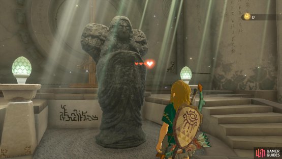 You can finally obtain another heart container