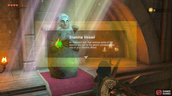 and interact with the Goddess Stature to pick an upgrade.