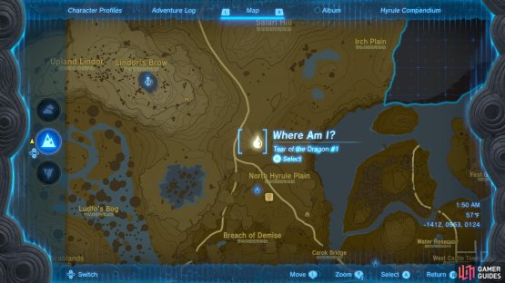 Head to the top of the geoglyph 