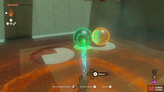Attach the balls together,