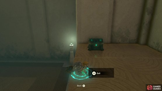 then ascend up to grab the loot!