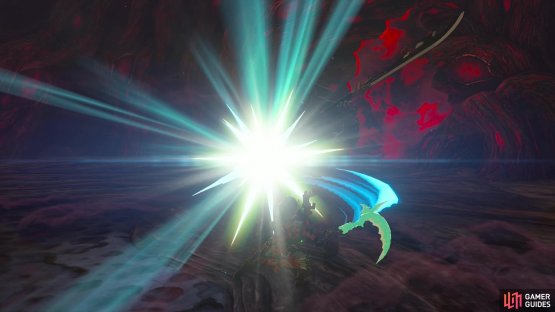 then get ready to attack using your Master Sword!