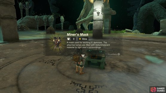 Equip the Miners Mask