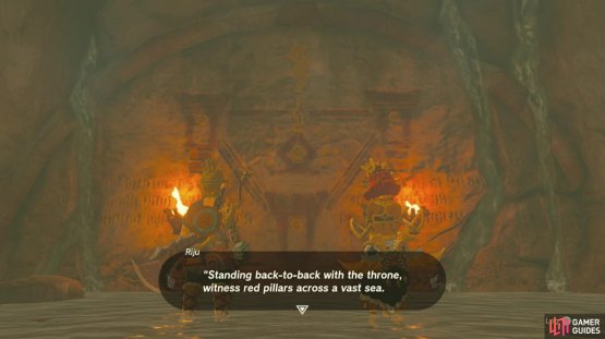 The mural will give you a riddle