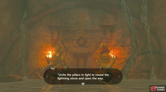 which you must solve to find the Lightning Temple. 