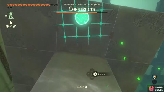 Using !Ascend to get to the top of the structure