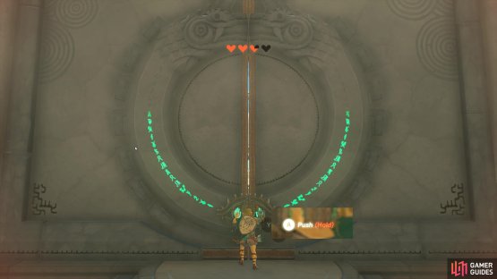 which will be enough to open the door!