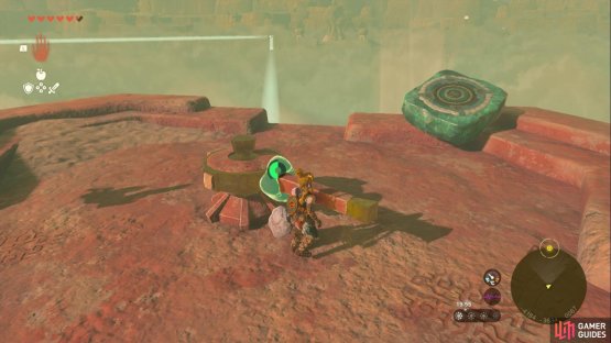 then use it to turn the wheel and move the light beam!