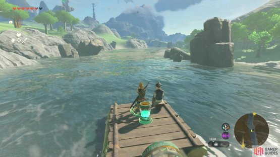 then tell Izra to hop on and get sailing down the river!