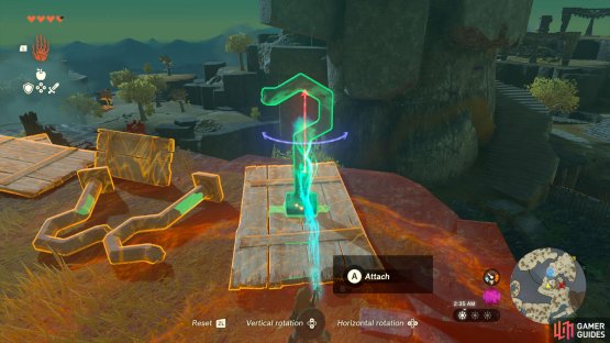 Combine the hook to the wooden plank