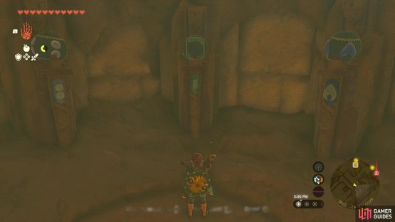 The second orb will go on this statue