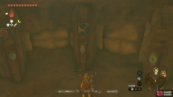 Take it back to the statue room and place it here