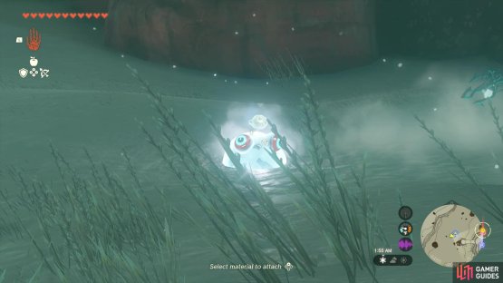 You might find some Ice Chuchus near the shrine.