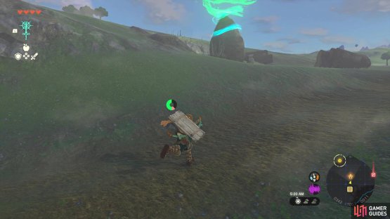 The shrine will be just north of the stable