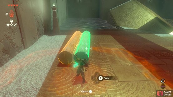 Just attach the logs together like this