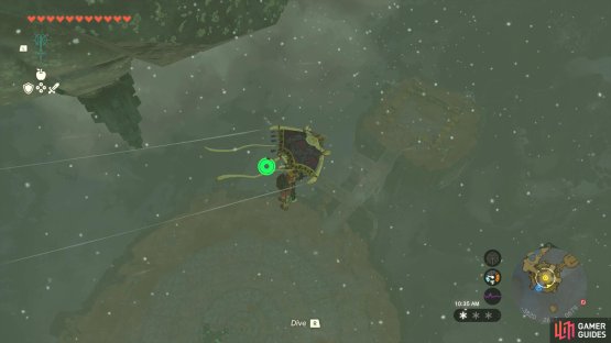 If you have the Ijo-o Shrine, you can just drop down to find the island with the monster.