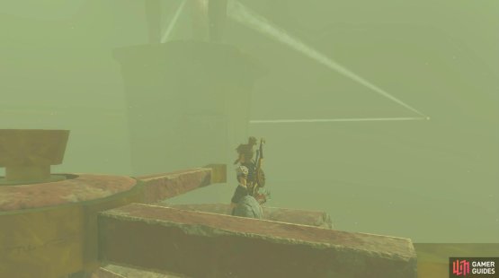 then watch the light beam and get it to hit the other pillars. 