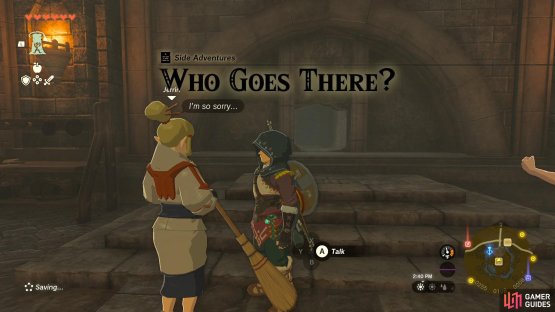 Receiving the Who Goes There? side adventure from Jerrin