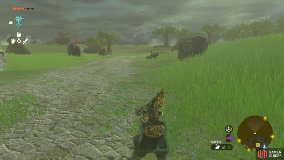Fusing your shield with various objects can allow you to shield surf in unique ways, as we&rsquo;ve done here with the Zonai Cart to make a skateboard.