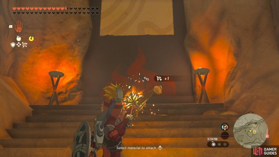 You can burn these wall scrolls to reveal hidden secrets&hellip;