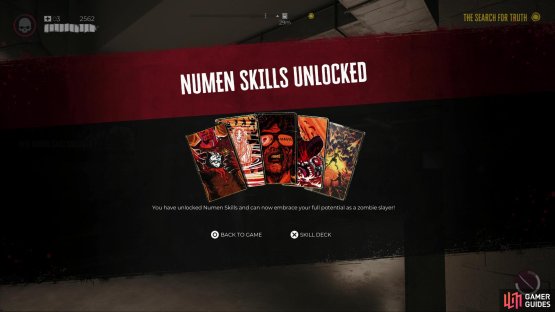 Defeat the boss during the story quest &ldquo;The Search for Truth&rdquo; to unlock Numen Skill Slots,