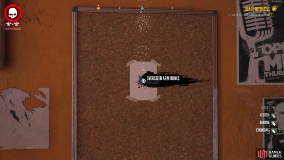 Check the bulletin board to start the second quest in this chain