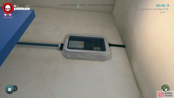 then destroy them to disable the lock and open the door!