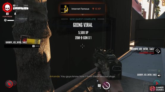 Going Viral quest rewards.