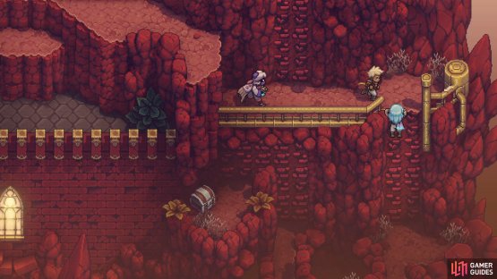The Cog artifact is on the right side of the outside area of Clockwork Castle.