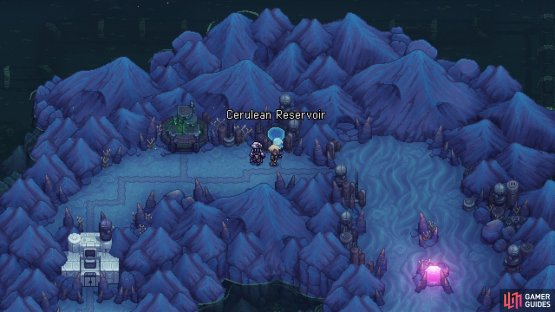 The Cerulean Reservoir will have your second Data Strip.