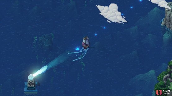 The light pillar is found just west of Hiker&rsquo;s Rest