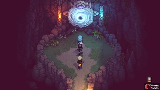The door turns into a portal after completing all five Solstice Shrines.