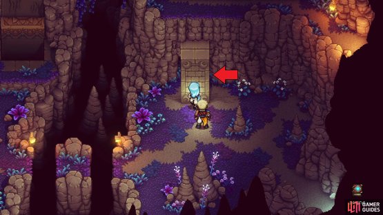 Come back here after getting the Mistral Bracelet, to get the chest behind this stone slab.