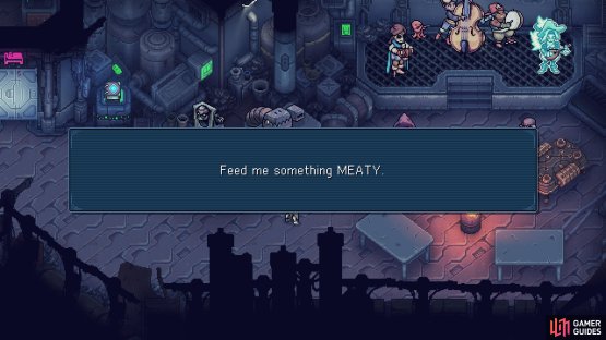 The description for the food it wants is vague enough