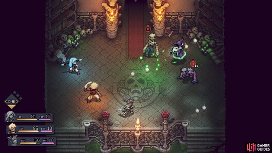 The Mermofwizquards can hit your entire party with their normal attack.