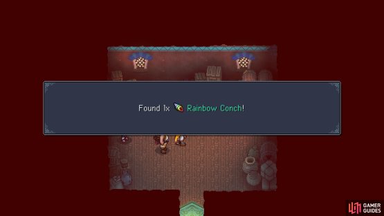as will finding all 60 Rainbow Conches.