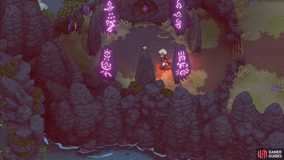 You can inspect the stones that are not lit up