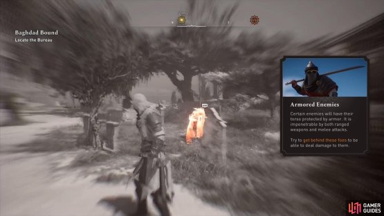 Look for the Monk who will glow when using Eagle Vision.