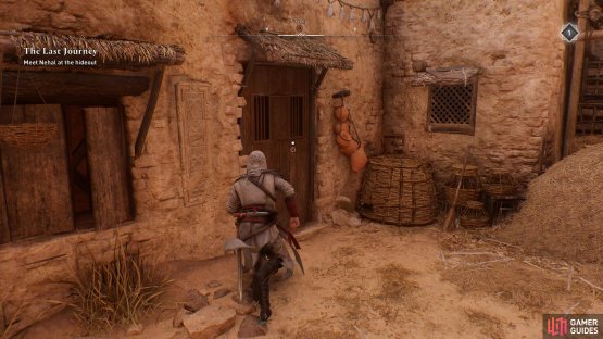 Enter the hideout in Anbar to begin a cutscene with Nehal.