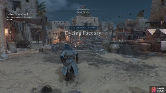 You&rsquo;ll need to use your bird to scout the exact building where the contact can be found.