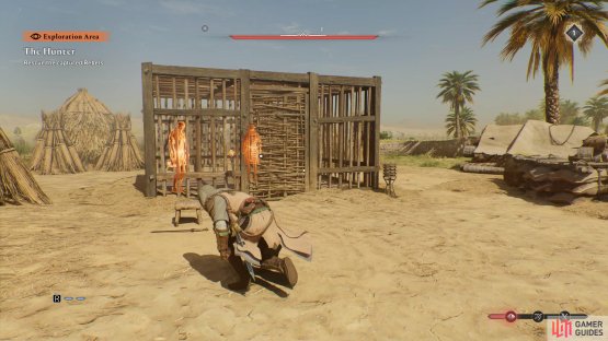 You need to free the slaves from the cages at Dogan&rsquo;s farm.