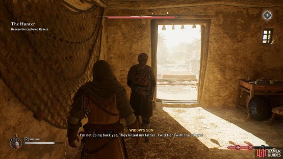 You&rsquo;ll find the widow&rsquo;s son inside the main building at Dogan&rsquo;s farm.