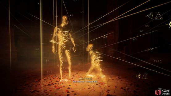 The memory seal reveals a scene where Basim (or Loki) is being tortured by an unknown figure.