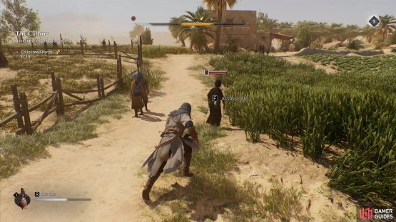 Look for the NPC outside the walls of the town if you can&rsquo;t find them inside.