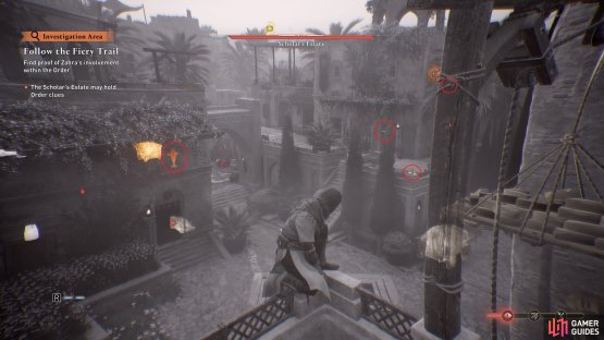 You can see all of the clues in Zahra&rsquo;s Estate highlighted here.