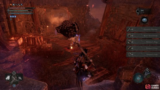 If you complete the quest correctly, you shall get his full armor and arsenal, along with his brother&rsquo;s ring.