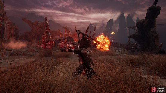 Grinning Axe has an S scaling in Inferno making it a powerful weapon.