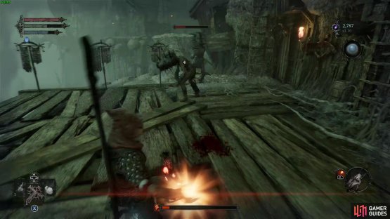 These two enemies are your big ticket items, which you can easily farm by making them run off the edge, along with killing other mobs along the way and in the cave.