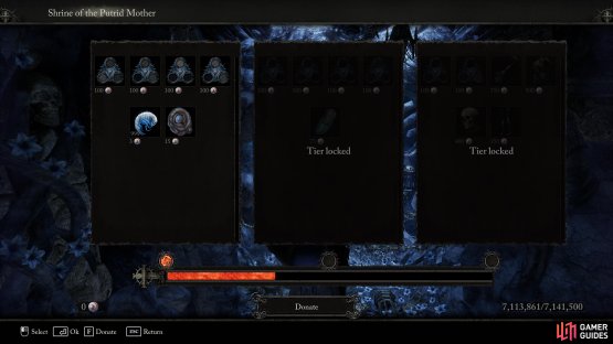 There are three tiers of rewards.