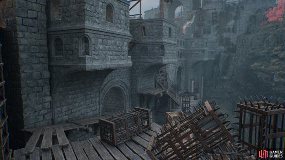 After beating the Boss, feel free to climb down the ladders and access an Umbral platforming puzzle to get some loot.